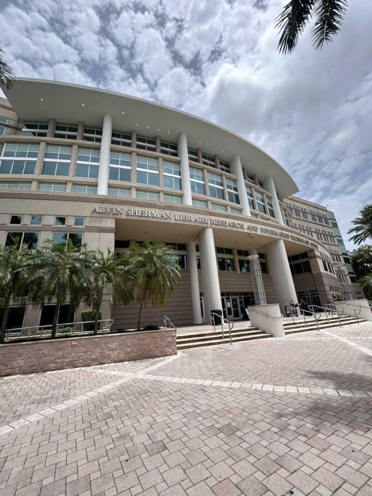 Alvin Sherman Library, Research, and Information Technology Center at Nova Southeastern University in Davie, Florida