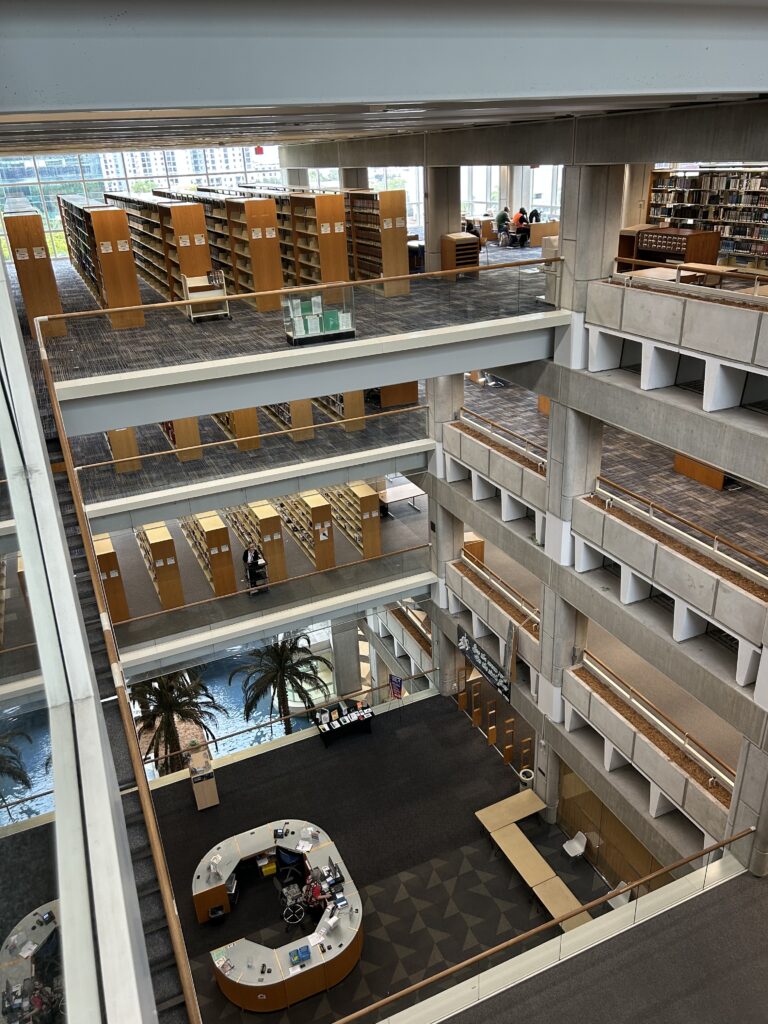 visit the broward county main library. with six floors, two museums, and many books, this place has it all!